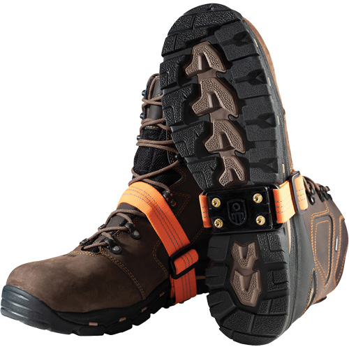 Midcleat&reg; Traction Device, Brass, Stud Traction, One Size Mukwa Safety Services