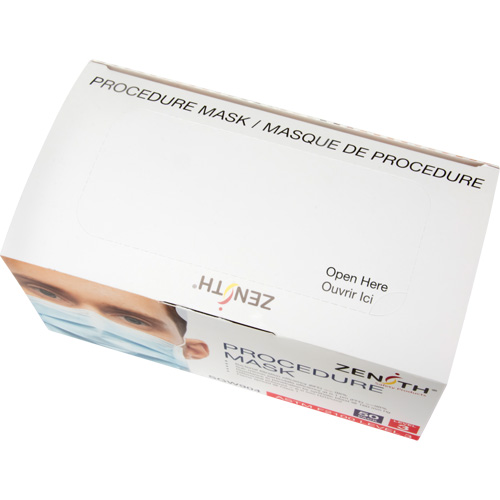 Disposable Procedure Face Masks, ASTM F2100 Level 3, Class 1 Mukwa Safety Services
