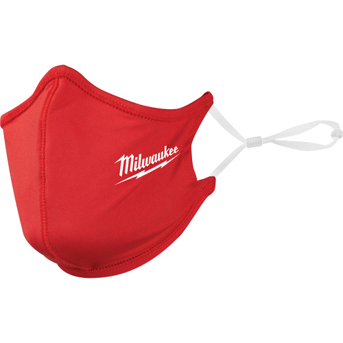 Masque &agrave; deux couches, Nylon/Polyester/Spandex, Rouge Mukwa Safety Services