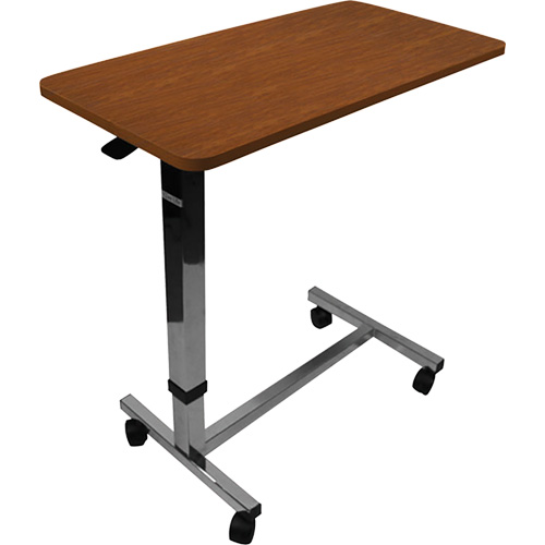 Adjustable Rolling Overbed Table Mukwa Safety Services
