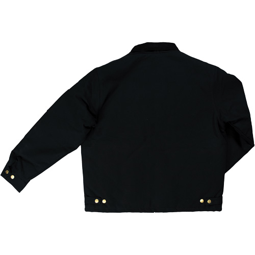 Veste de travail en toile lourde, Hommes, Moyen (grande taille), Noir Mukwa Safety Services