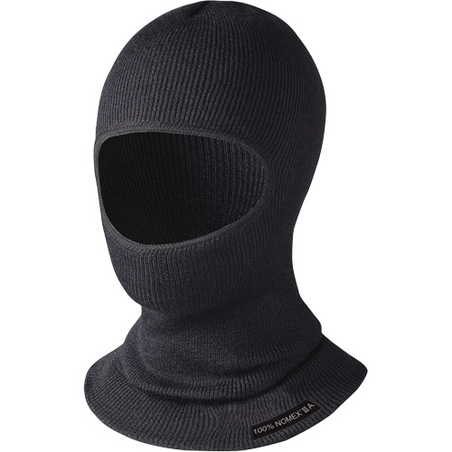 666 Cagoule &agrave; un trou IIIA, Nomex, Noir Mukwa Safety Services