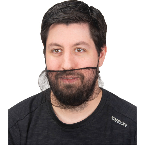 Beard Nets, Nylon, Brown Mukwa Safety Services