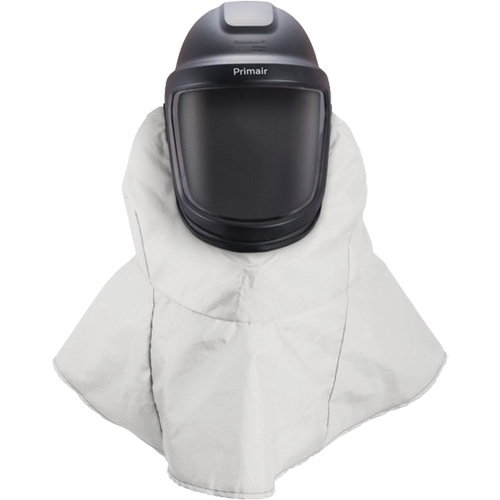 Casque de protection avec bavette longue jetable Primair s&eacute;rie 900, Standard, Casque rigide, Bavette Simple Mukwa Safety Services