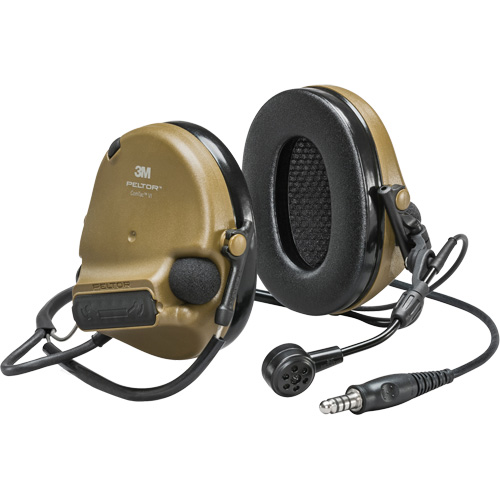 Peltor ComTac VI NIB Single Lead Headset, Neckband Style, 22 dB Mukwa Safety Services