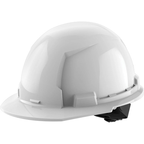 Front Brim Hardhat, Meets CSA Type 1, Ratchet Suspension, Non-Vented Mukwa Safety Services