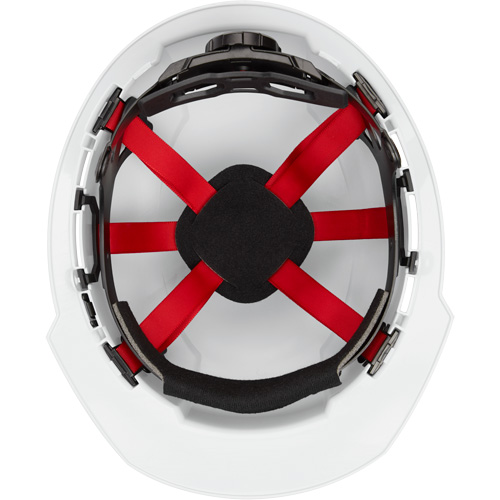 Front Brim Hardhat, Meets CSA Type 1, Ratchet Suspension, Non-Vented Mukwa Safety Services