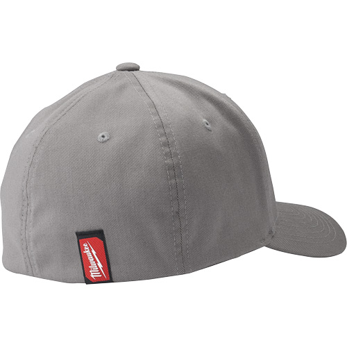 Flexfit&reg; Fitted Hat - Small/Medium, Grey, Poly-Cotton Mukwa Safety Services