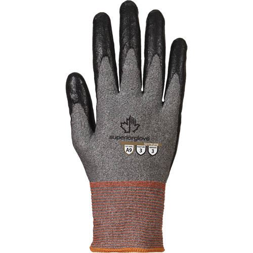 Gants enduits, Taille 5, Calibre 21, Rev&ecirc;tement Nitrile, Enveloppe en TenActiv, ASTM ANSI niveau A9 Mukwa Safety Services