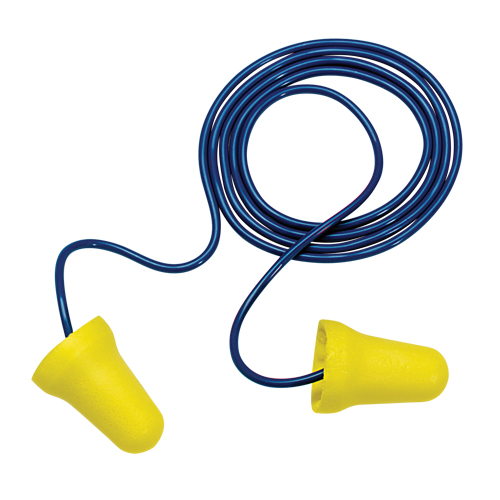 Bouchons d'oreilles E-A-R E-Z-Fit, Vrac - Sac en poly, Petit, Avec cordon Mukwa Safety Services