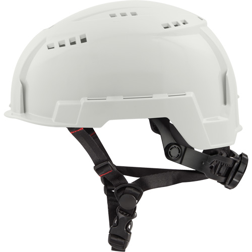 Casque avec support &agrave; lampe de poche Bolt, Suspension Rochet Mukwa Safety Services