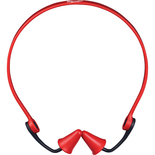 Banded Ear Plugs, 25 dB NRR, One-Size Mukwa Safety Services