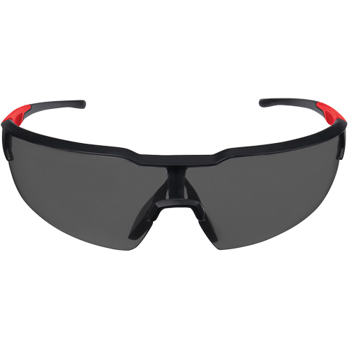 Safety Glasses, Smoke Lens, Anti-Scratch, ANSI Z87+/Meets/Exceeds CSA Z94.3 Mukwa Safety Services