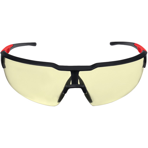 Safety Glasses, Yellow Lens, Anti-Fog/Anti-Scratch, ANSI Z87+/Meets/Exceeds CSA Z94.3 Mukwa Safety Services