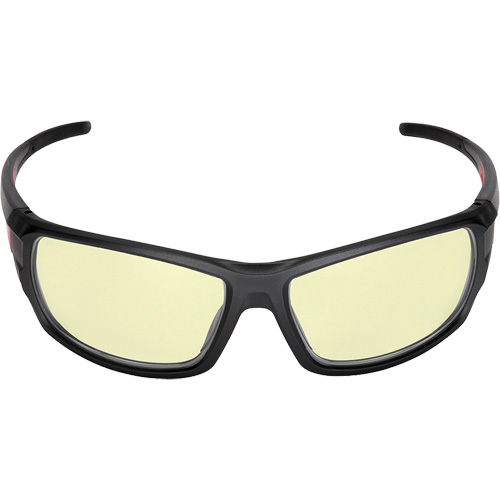 Performance Safety Glasses, Yellow Lens, Anti-Fog/Anti-Scratch, ANSI Z87+/Meets/Exceeds CSA Z94.3 Mukwa Safety Services
