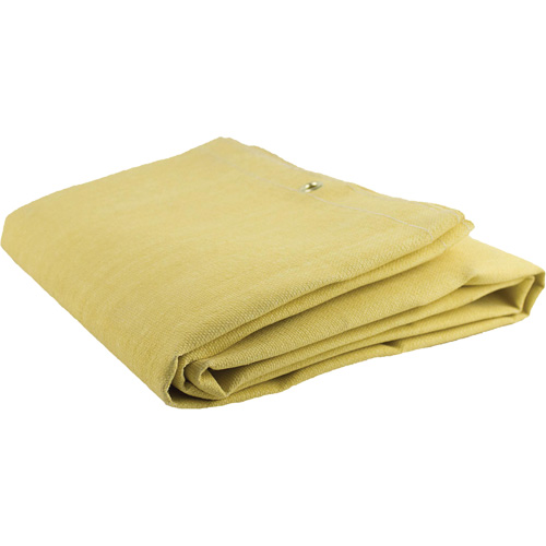 Acrylic Coated Fiberglass Blanket, 6' W x 6' L, Rated Up To 300 °F Mukwa Safety Services