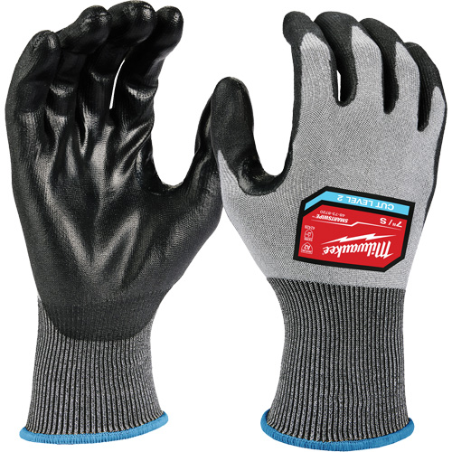 High Dexterity Gloves, Size Small, 18 Gauge, Polyurethane Coated, Polyethylene Shell, ANSI/ISEA 105 Level 2 Mukwa Safety Services