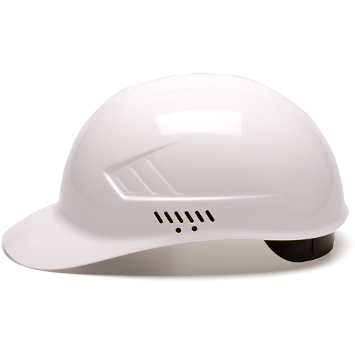 Ridgeline Bump Cap, Pinlock Suspension, White Mukwa Safety Services