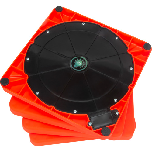 Collapsible Traffic Cone, 28" H, Orange Mukwa Safety Services