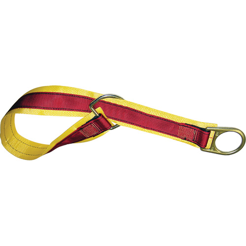 4' Anchorage Connector Strap, D-Ring, Temporary Use Mukwa Safety Services