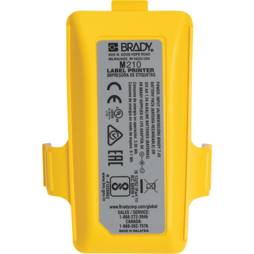Battery Cover for M210 Handheld Label Maker Mukwa Safety Services
