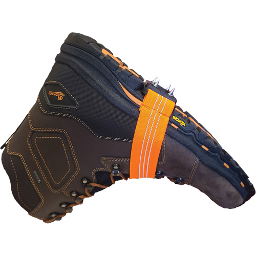 Crampon &agrave; glace anti&eacute;tincelles Midcleat, Acier au carbone, Traction Crampon, Taille unique Mukwa Safety Services