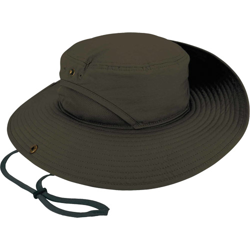Chill-Its 8936 Lightweight Ranger Hat with Mesh Paneling, Green Mukwa Safety Services