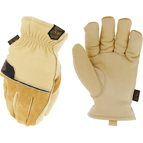 Insulated Leather Driver's Gloves, 8, Synthetic Palm, Thinsulate Inner Lining Mukwa Safety Services