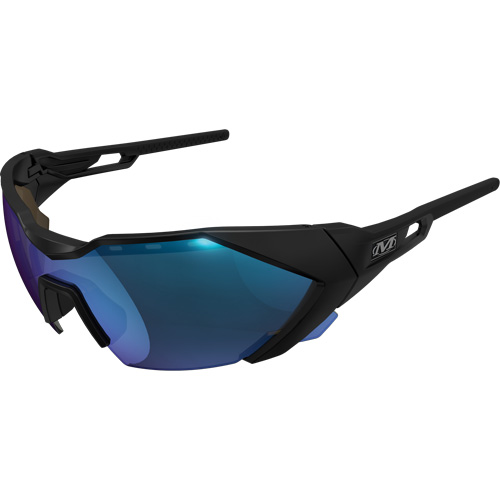 Lunettes de s&eacute;curit&eacute; de type E, Lentille Bleu, Antibu&eacute;e/Anti-&eacute;gratignures, ANSI Z87+ Mukwa Safety Services