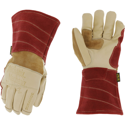 Gants de soudage Flux pour soudage au chalumeau, Cuir fleur de vache, Taille 8 Mukwa Safety Services