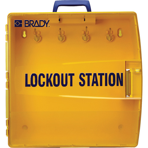 Ready Access Lockout Station, None Padlocks, 40 Padlock Capacity, Padlocks Not Included Mukwa Safety Services