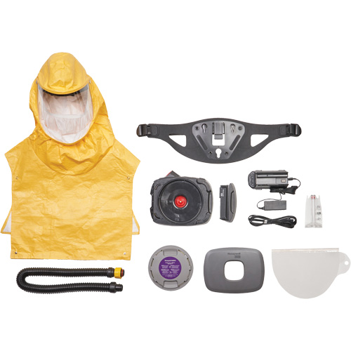 PA700 DECON PAPR Starter Kit with PA111, Lithium-Ion Battery Mukwa Safety Services