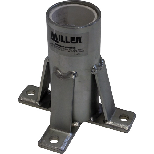 Miller&reg; Floor Mount Sleeve Mukwa Safety Services