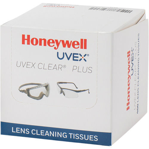 Uvex Clear&reg; Plus Lens Tissues, 4.125" x 3.96" Mukwa Safety Services