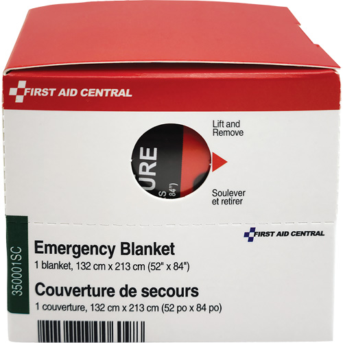 SmartCompliance&reg; Refill Emergency Blanket, Mylar Mukwa Safety Services