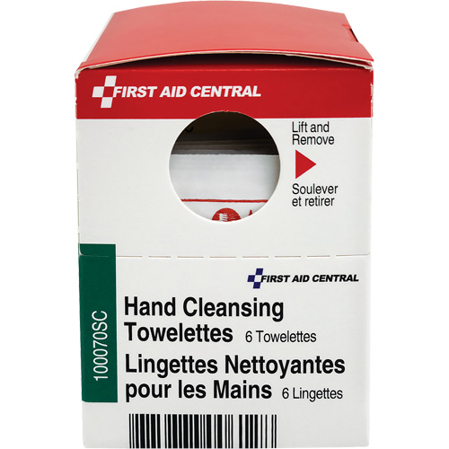 SmartCompliance&reg; Refill Cleansing Wipes, Towelette, Hand Cleaning Mukwa Safety Services