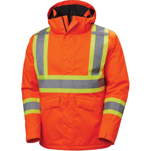 Alta Winter Jacket, Polyester, Orange, X-Small Mukwa Safety Services