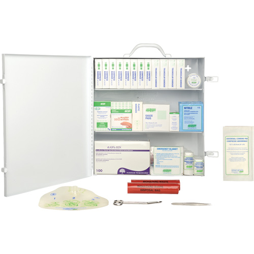 First Aid Kit, Meets CSA Z1220-17 Type 2 Low-Risk Environment, Large (51-100 Workers) Mukwa Safety Services