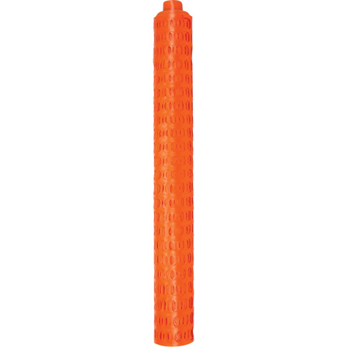 Heavy-Duty Safety Fence, 100' L x 4' W, Orange Mukwa Safety Services