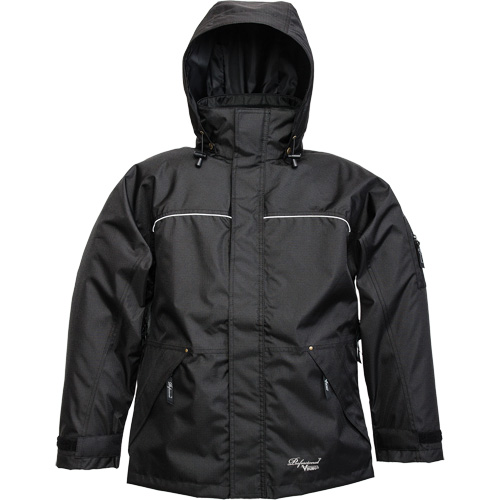Manteau trilobal Thor 300D, Polyester, T-Grand, Noir Mukwa Safety Services