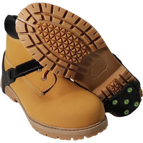 Dispositif de traction de talon Icetred, Caoutchouc/Carbure de tungst&egrave;ne, Traction Crampon, Taille unique Mukwa Safety Services