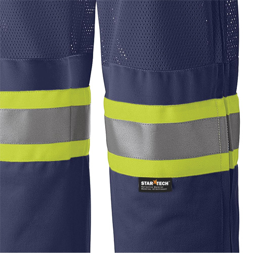 6003P Traffic Safety Pants, Polyester, X-Small, Navy Blue Mukwa Safety Services