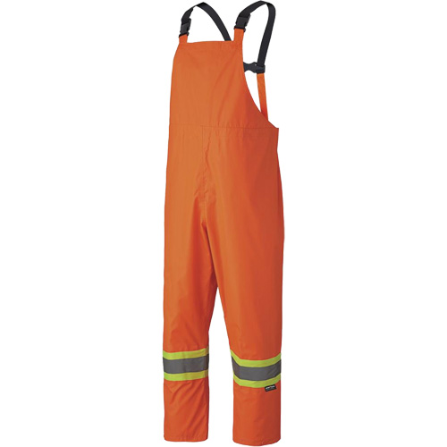 5608 210D Waterproof Rain Suit, Polyester/PVC, Small, High Visibility Orange Mukwa Safety Services