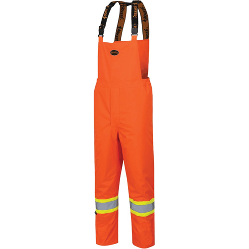 5053 The Rock 300D Insulated Bib Pants, Polyester, Small, High Visibility Orange Mukwa Safety Services
