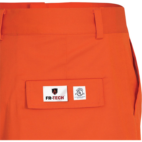 7763 Pantalon de s&eacute;curit&eacute; haute visibilit&eacute; r&eacute;sistant aux arcs &eacute;lectriques FR-Tech 88/12, 38, x 30, Orange haute visibilit&eacute;, 9,7 cal/cm² Mukwa Safety Services