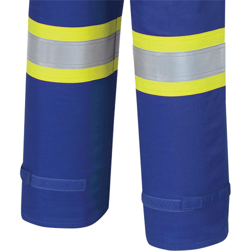 7704W Combinaison FR-Tech ignifuge/contre les arcs pour femme, Taille T-petit, Bleu royal, 10 cal/cm² Mukwa Safety Services