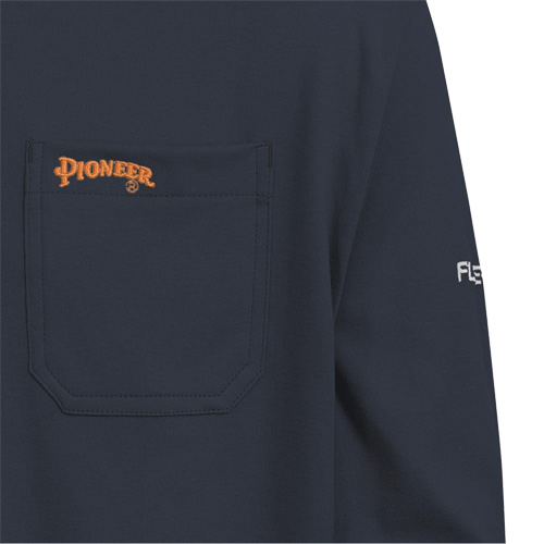 339SFA Chemise de s&eacute;curit&eacute; &agrave; manches longues ignifuge, Petit, Orange haute visibilit&eacute; Mukwa Safety Services