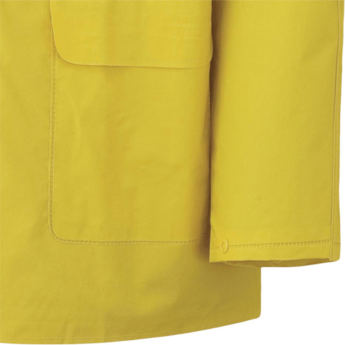 577J Veste imperm&eacute;able, Polyester/PVC, Petit, Jaune Mukwa Safety Services