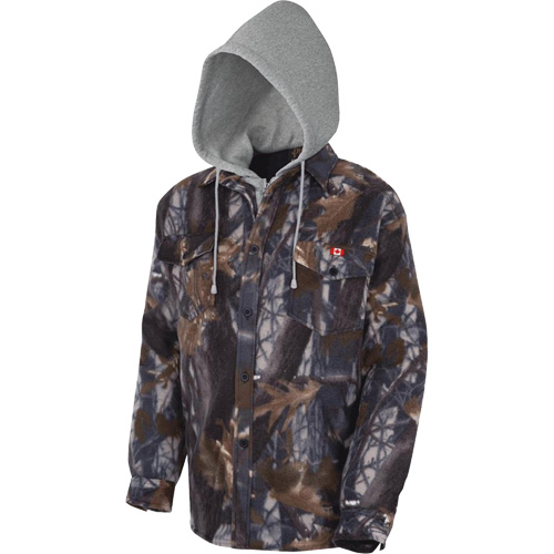 415CM Chemise &agrave; capuche matelass&eacute;e, Hommes, T-petit, Multicolore Mukwa Safety Services