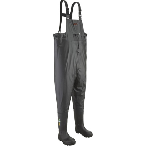 1043 Bottes-pantalons, 10, Embout Acier Mukwa Safety Services